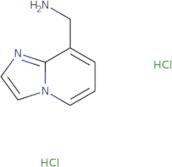 {Imidazo[1,2-a]pyridin-8-yl}methanamine dihydrochloride