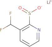 Lithium 3-(difluoromethyl)pyridine-2-sulfinate