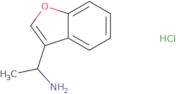 1-(1-Benzofuran-3-yl)ethan-1-amine hydrochloride