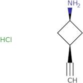 rac-(1S,3S)-3-Ethynylcyclobutan-1-amine hydrochloride
