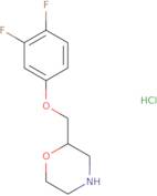 2-[(3,4-Difluorophenoxy)methyl]morpholine hydrochloride