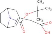 2-{8-[(tert-Butoxy)carbonyl]-8-azabicyclo[3.2.1]oct-2-en-3-yl}acetic acid