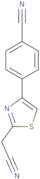 4-[2-(Cyanomethyl)-1,3-thiazol-4-yl]benzonitrile