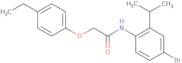 N-[4-Bromo-2-(propan-2-yl)phenyl]-2-(4-ethylphenoxy)acetamide