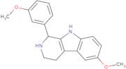 6-Methoxy-1-(3-methoxyphenyl)-2,3,4,9-tetrahydro-1H-β-carboline