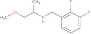 N-[(2,3-Difluorophenyl)methyl]-1-methoxypropan-2-amine