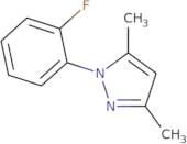 1-(2-Fluorophenyl)-3,5-dimethyl-1H-pyrazole