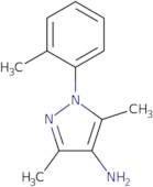 3,5-Dimethyl-1-(2-methylphenyl)-1H-pyrazol-4-amine