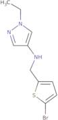 N-[(5-Bromothiophen-2-yl)methyl]-1-ethylpyrazol-4-amine