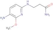 3-[(5-Amino-6-methoxypyridin-2-yl)amino]propanamide