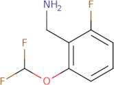 [2-(Difluoromethoxy)-6-fluorophenyl]methanamine