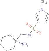 N-[(1-Aminocyclohexyl)methyl]-1-methyl-1H-pyrrole-3-sulfonamide