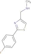 {[2-(4-Fluorophenyl)-1,3-thiazol-4-yl]methyl}(methyl)amine