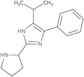 4-Phenyl-5-(propan-2-yl)-2-(pyrrolidin-2-yl)-1H-imidazole