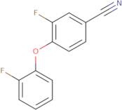 3-Fluoro-4-(2-fluorophenoxy)benzonitrile