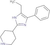 4-(4-Ethyl-5-phenyl-1H-imidazol-2-yl)piperidine