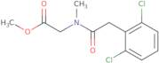 Methyl 2-[2-(2,6-dichlorophenyl)-N-methylacetamido]acetate