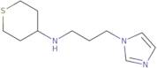 N-[3-(1H-Imidazol-1-yl)propyl]thian-4-amine