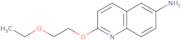 2-(2-Ethoxyethoxy)quinolin-6-amine
