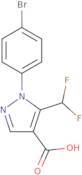 1-(4-Bromophenyl)-5-(difluoromethyl)-1H-pyrazole-4-carboxylic acid