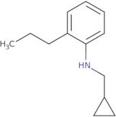 N-(Cyclopropylmethyl)-2-propylaniline