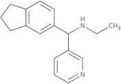 [2,3-Dihydro-1H-inden-5-yl(pyridin-3-yl)methyl](ethyl)amine