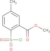 Methyl 2-(chlorosulfonyl)-5-methylbenzoate