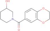 (2,3-Dihydro-benzo[1,4]dioxin-6-yl)-(3-hydroxy-piperidin-1-yl)-methanone