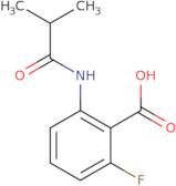 2-Fluoro-6-(2-methylpropanamido)benzoic acid