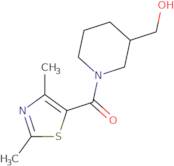 [1-(2,4-Dimethyl-1,3-thiazole-5-carbonyl)piperidin-3-yl]methanol