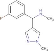 [(3-Fluorophenyl)(1-methyl-1H-pyrazol-4-yl)methyl](methyl)amine