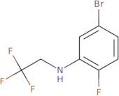 5-Bromo-2-fluoro-N-(2,2,2-trifluoroethyl)aniline