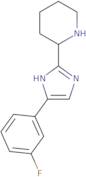 2-[5-(3-Fluorophenyl)-1H-imidazol-2-yl]piperidine