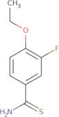 4-Ethoxy-3-fluorobenzene-1-carbothioamide