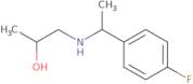 1-{[1-(4-Fluorophenyl)ethyl]amino}propan-2-ol