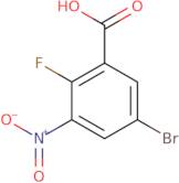 5-Bromo-2-fluoro-3-nitrobenzoic acid