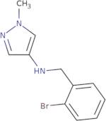 N-[(2-Bromophenyl)methyl]-1-methyl-1H-pyrazol-4-amine