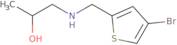 1-[(4-Bromothiophen-2-yl)methylamino]propan-2-ol