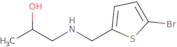 1-{[(5-Bromothiophen-2-yl)methyl]amino}propan-2-ol