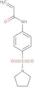 N-[4-(Pyrrolidine-1-sulfonyl)phenyl]prop-2-enamide