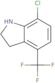 7-Chloro-4-(trifluoromethyl)-2,3-dihydro-1H-indole