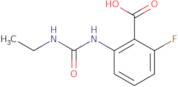 2-[(Ethylcarbamoyl)amino]-6-fluorobenzoic acid