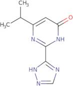 6-(Propan-2-yl)-2-(4H-1,2,4-triazol-3-yl)-3,4-dihydropyrimidin-4-one