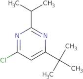 4-tert-Butyl-6-chloro-2-(propan-2-yl)pyrimidine