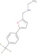 Ethyl({5-[4-(trifluoromethyl)phenyl]furan-2-yl}methyl)amine