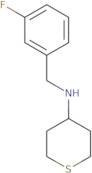 N-[(3-Fluorophenyl)methyl]thian-4-amine