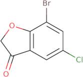 7-Bromo-5-chloro-2,3-dihydro-1-benzofuran-3-one