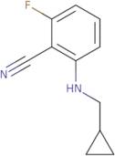 2-[(Cyclopropylmethyl)amino]-6-fluorobenzonitrile
