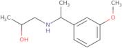 1-[1-(3-Methoxyphenyl)ethylamino]propan-2-ol