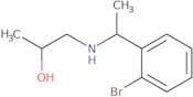 1-{[1-(2-Bromophenyl)ethyl]amino}propan-2-ol